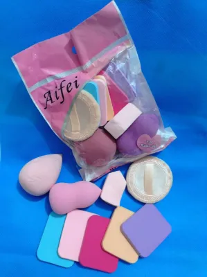 Makeup Sponge Puff set (9 Pcs)